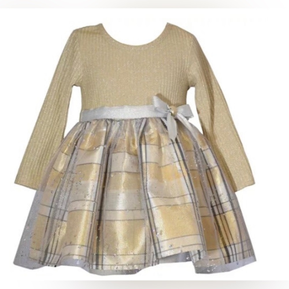 Bonnie Jean Sparkle Taffeta Dress (Toddler/Kids-Girls)